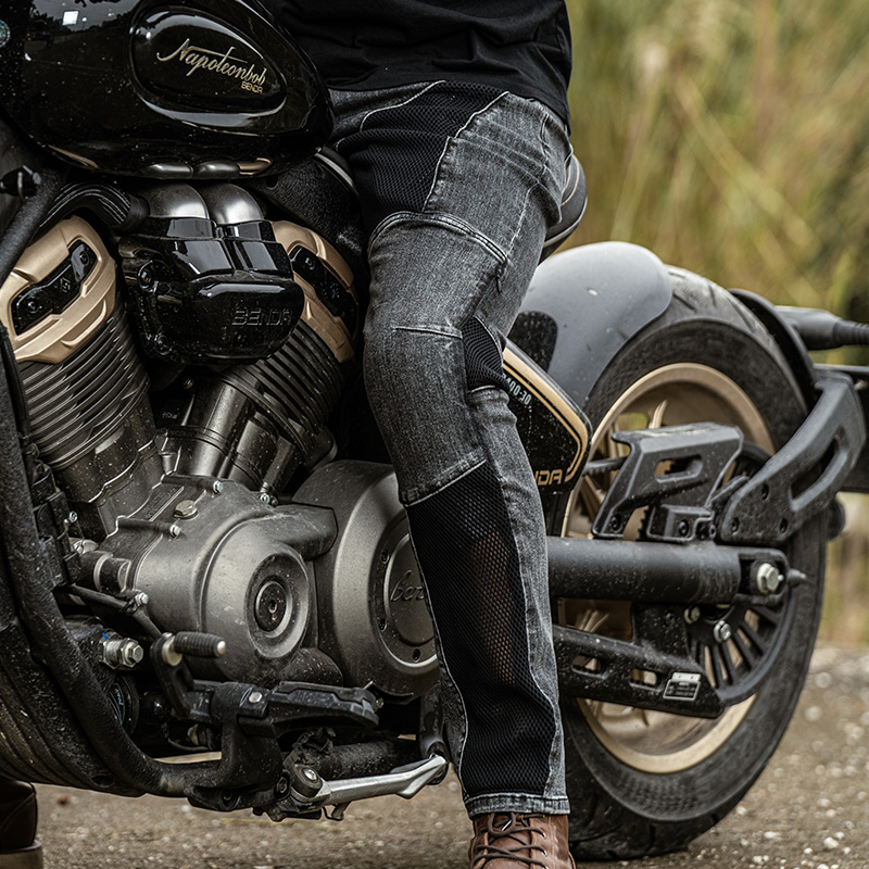 Motorcycle riding jeans MDL0616 - MOTOWOLF