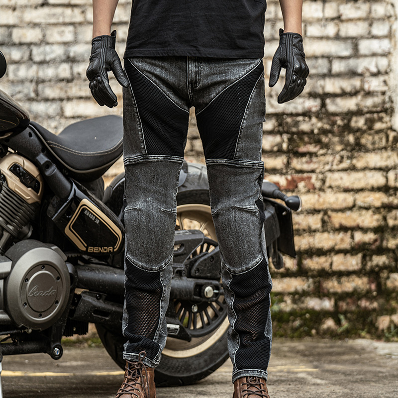 Motorcycle riding jeans MDL0616 - MOTOWOLF