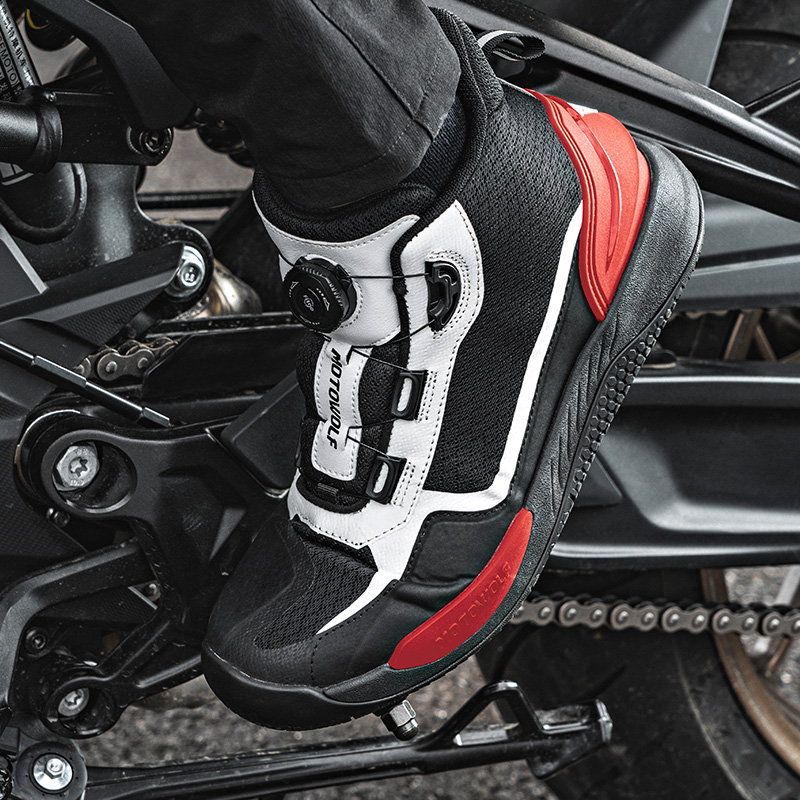 motorbike riding boots