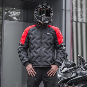 Warm and lightweight cycling down jacket